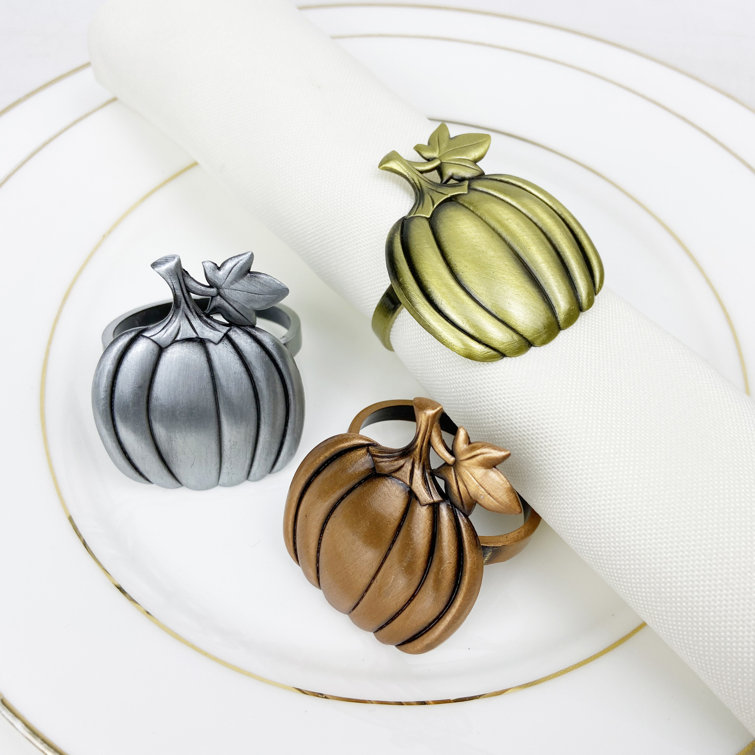 Pumpkin hot sale napkin ring